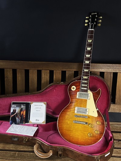 Gibson Custom Ltd Edition Two Tone Specs 59 Les Paul Murphy Lab Ultra Heavy Aged Murphy Painted